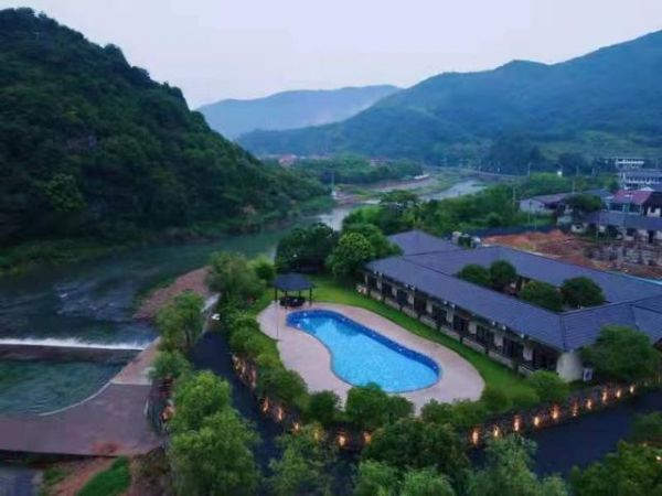 浙江绍兴上虞激活的闲置农房。新华网发（于宣 供图）